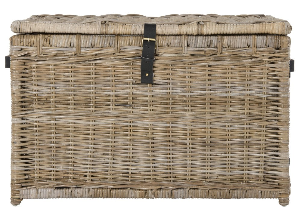 Michael 35" Wicker Storage Trunk