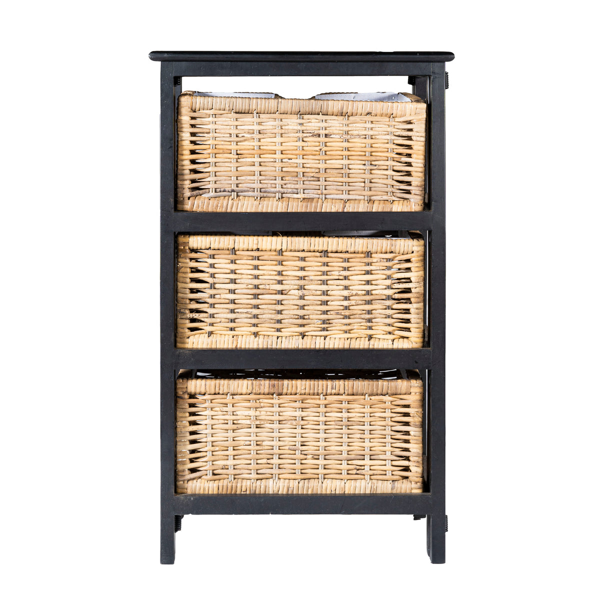 Eldridge 16.75" 3-Baskets Storage Chest