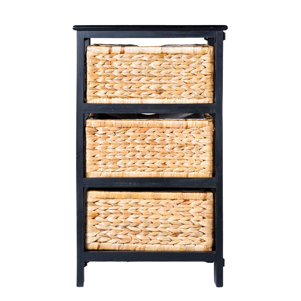 Eldridge 16.75" 3-Baskets Storage Chest