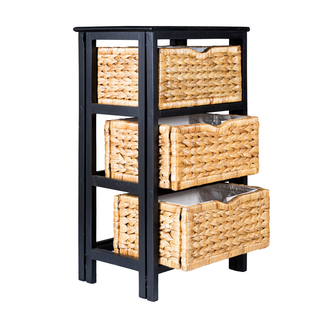 Eldridge 16.75" 3-Baskets Storage Chest