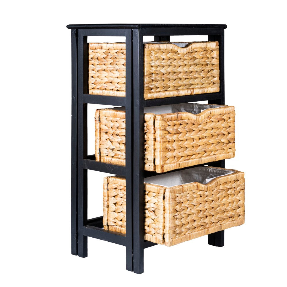 Eldridge 16.75" 3-Baskets Storage Chest