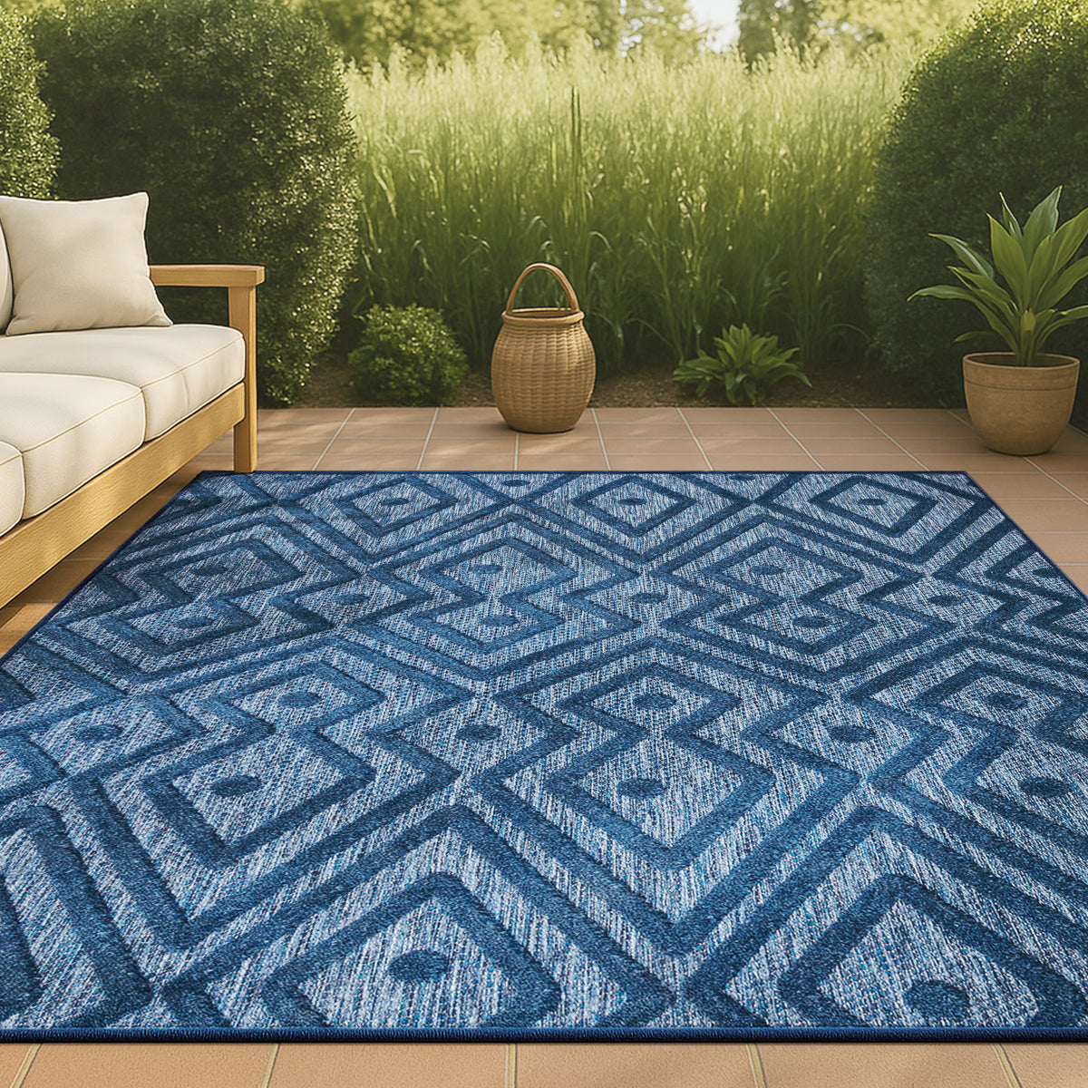 Cox Moroccan Diamond Indoor/outdoor Area Rug
