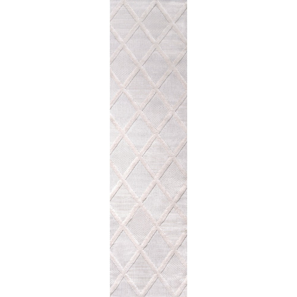 Oswald diamond Trellis Indoor/outdoor Area Rug
