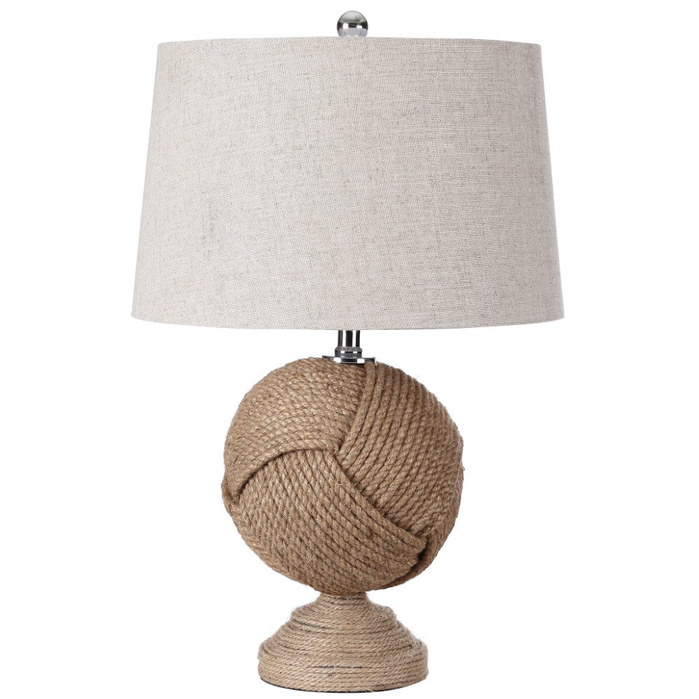 Julieta 24" Knotted Rope LED Table Lamp