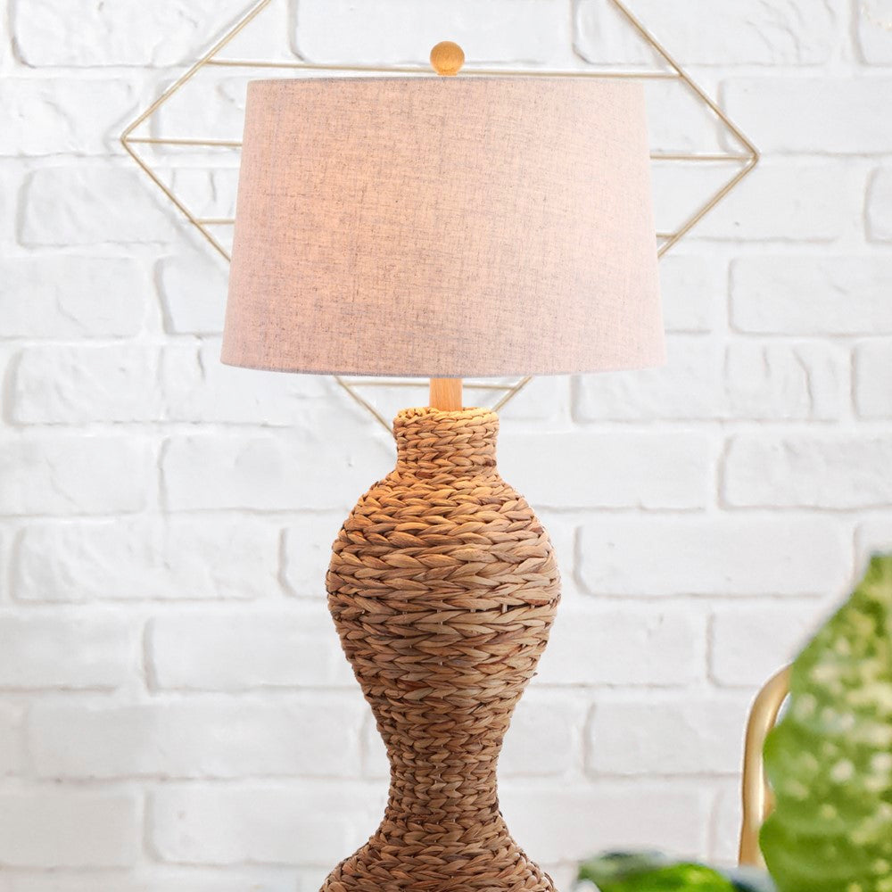 Kyla 31" Seagrass Weave LED Table Lamp