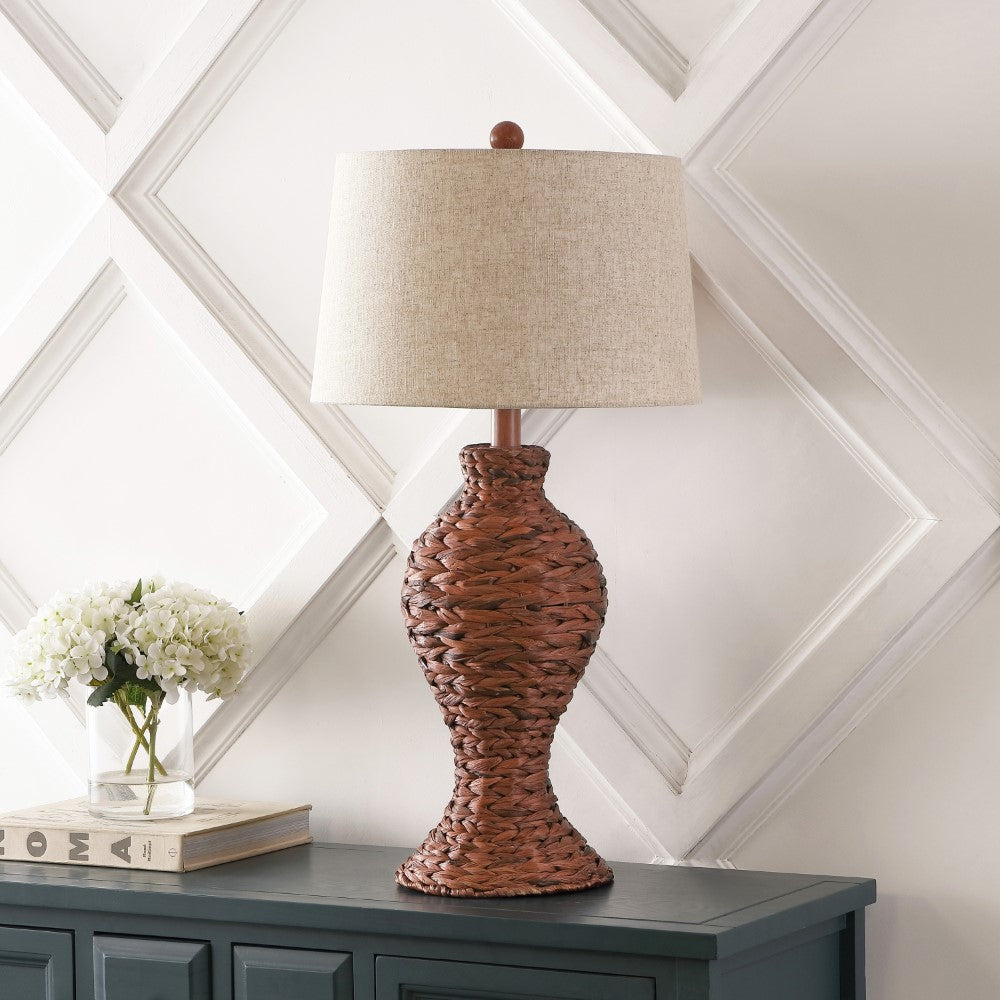 Kyla 31" Seagrass Weave LED Table Lamp