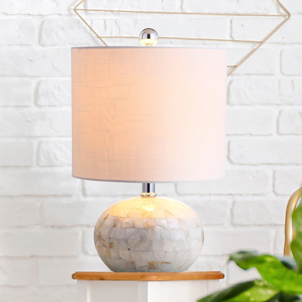 Asher 16" Seashell LED Table Lamp