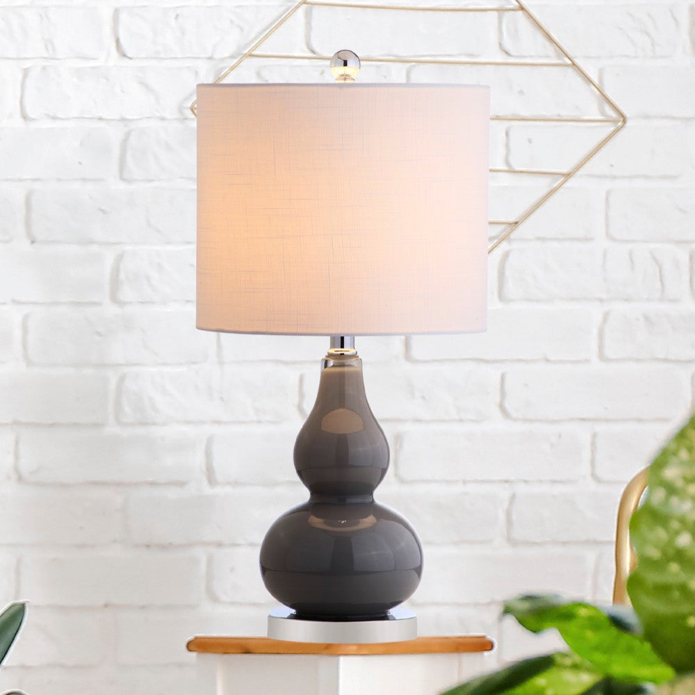 Aliza 20.5" Mini Glass LED Table Lamp