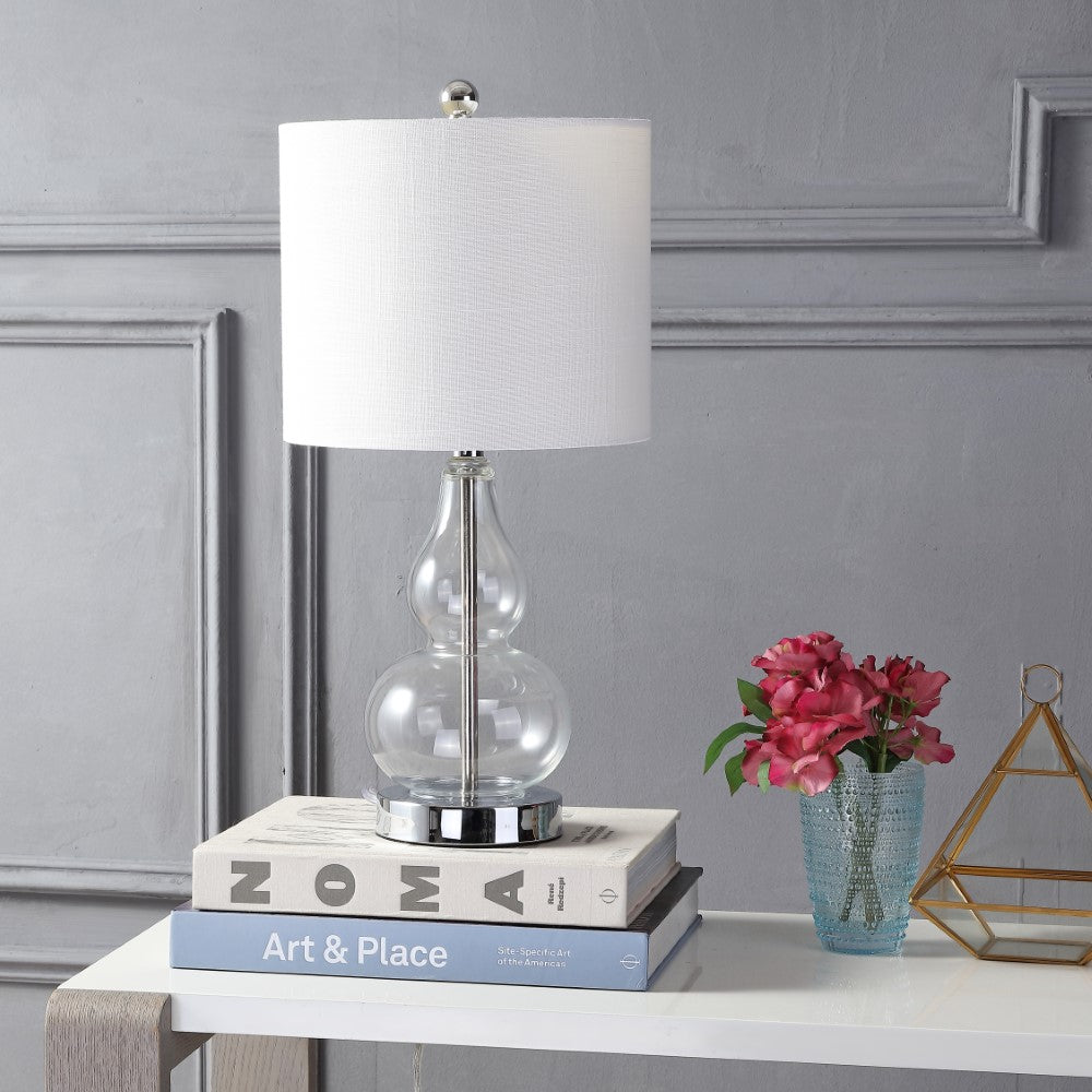 Aliza 20.5" Mini Glass LED Table Lamp