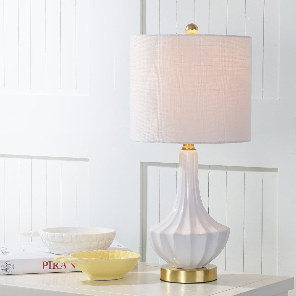 Omari 21.5" Ceramic Mini LED Table Lamp