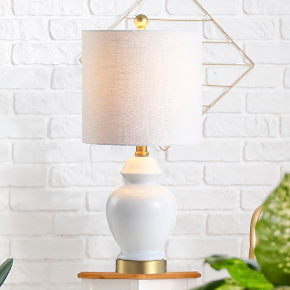 Bobwhite 20" Ceramic/Metal LED Table Lamp