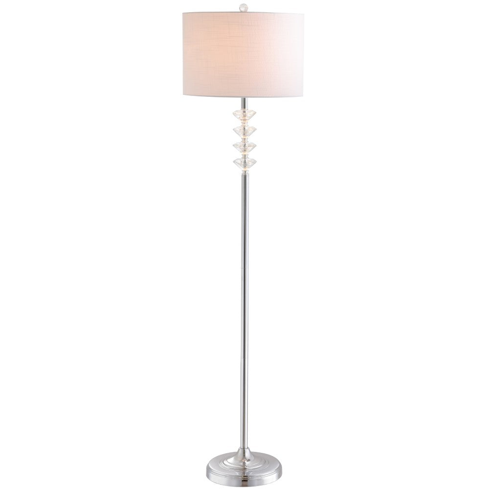 Kylan 60.5" Crystal/Metal LED Floor Lamp