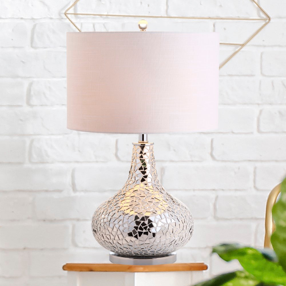 Dax 26" Mirrored Mosaic LED Table Lamp