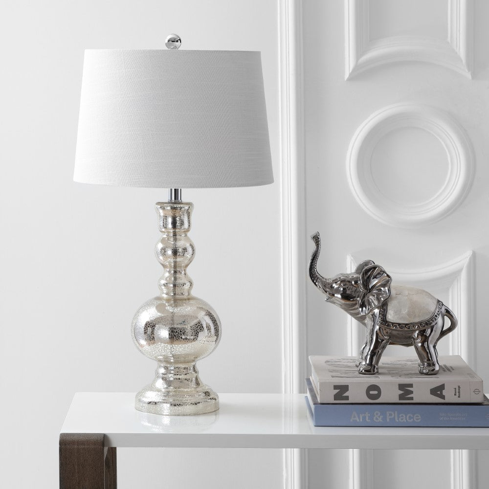 Kelly 28.5" Glass LED Table Lamp, Set of 2