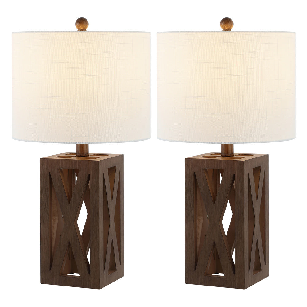 Bullfinch 21.5" Wood LED Table Lamp