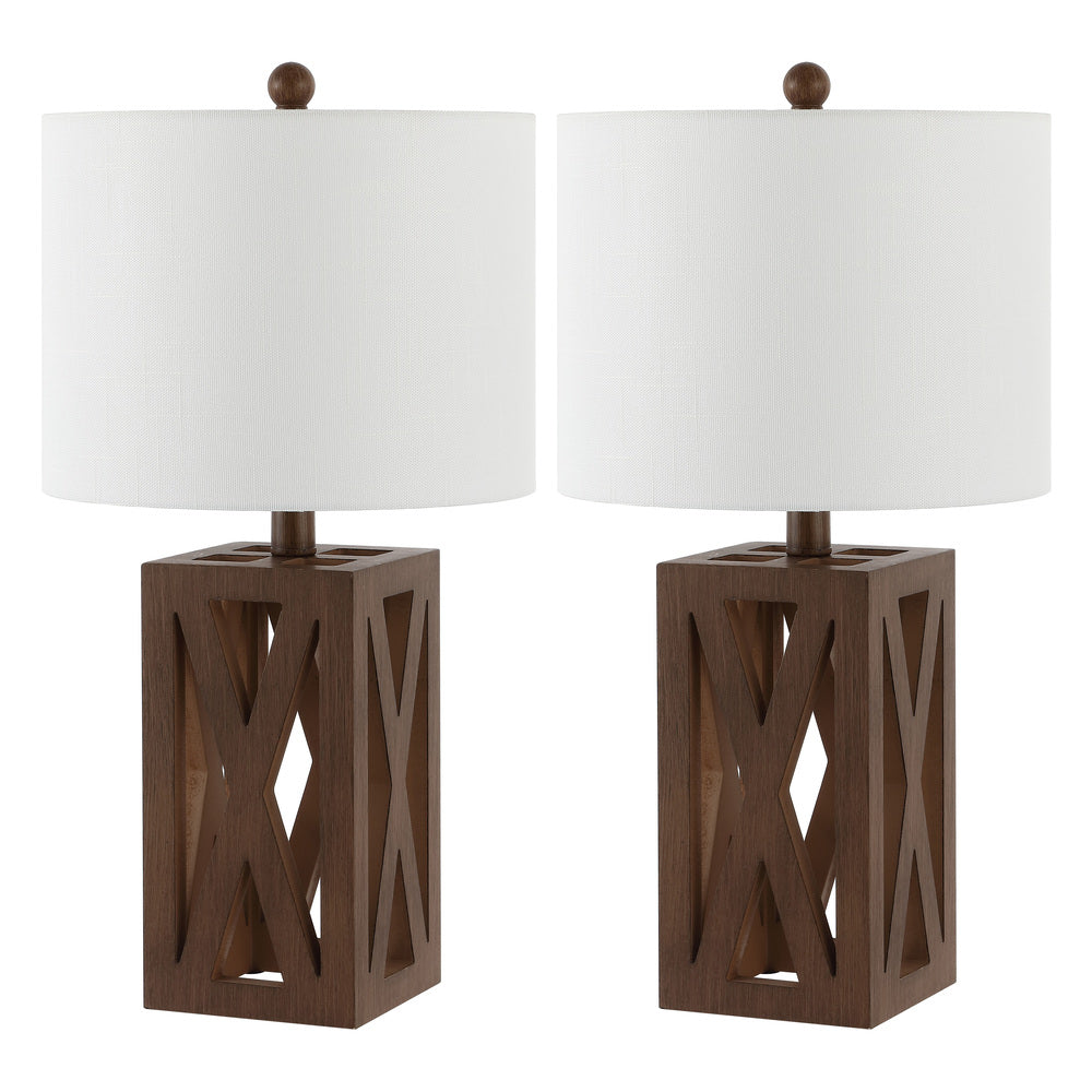 Bullfinch 21.5" Wood LED Table Lamp