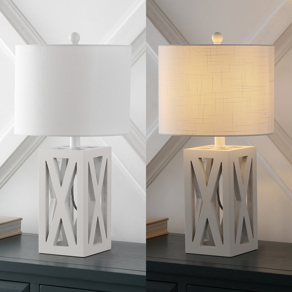 Bullfinch 21.5" Wood LED Table Lamp