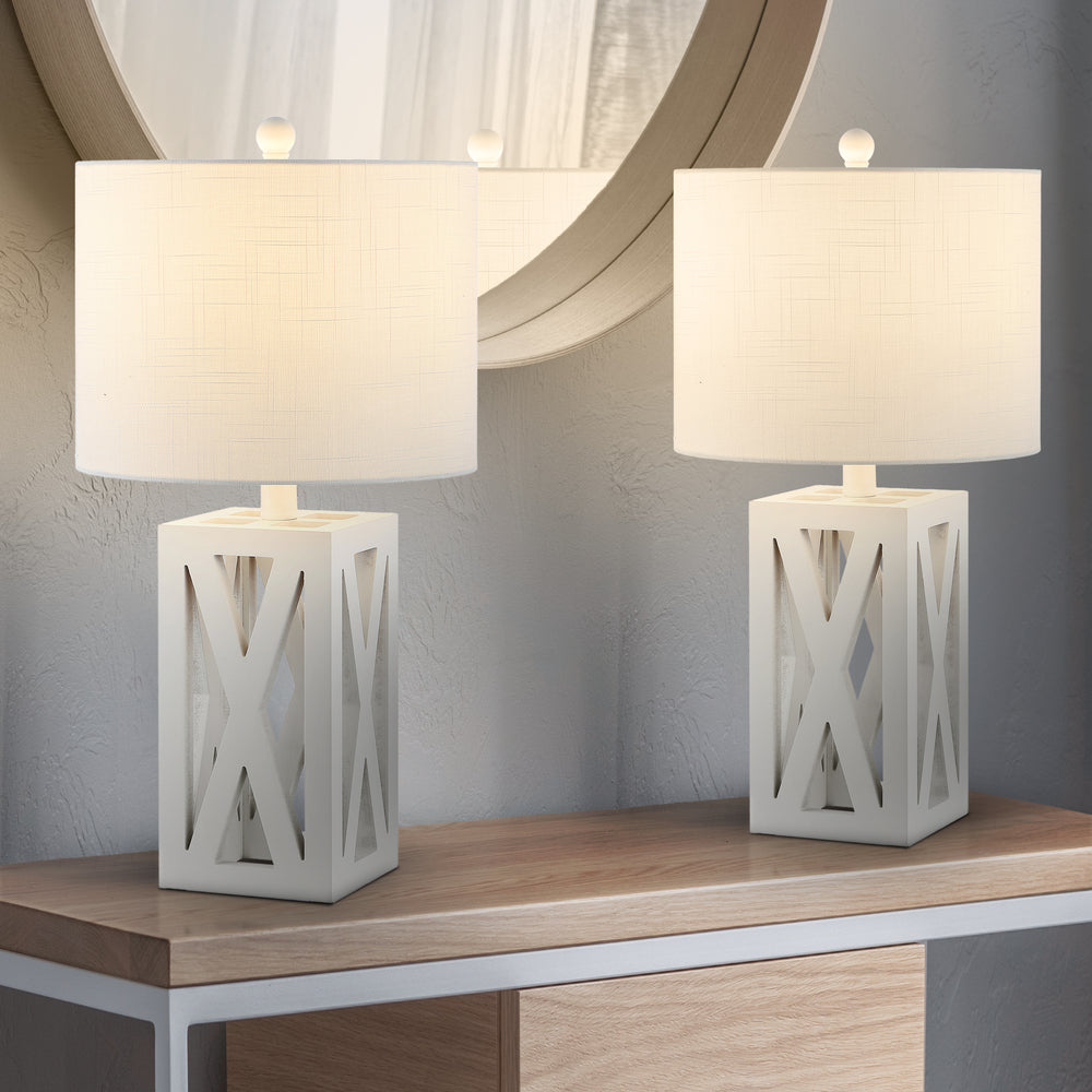 Bullfinch 21.5" Wood LED Table Lamp