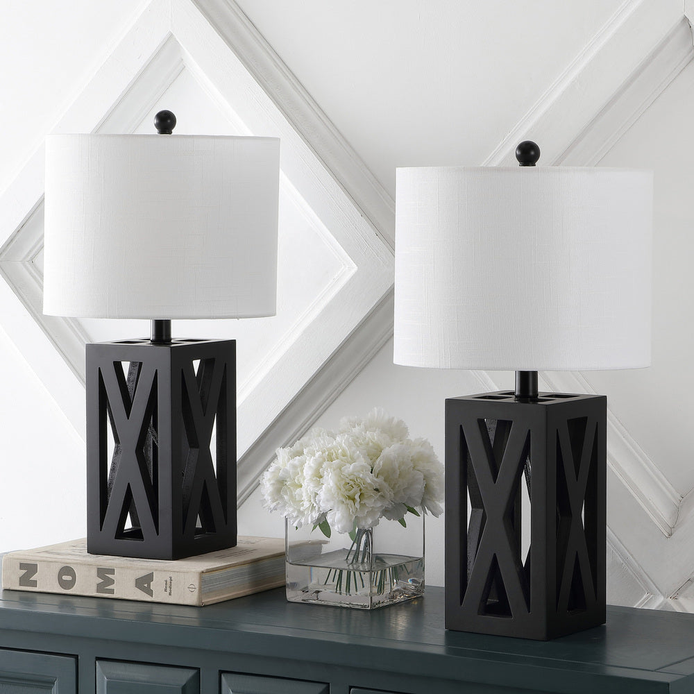 Bullfinch 21.5" Wood LED Table Lamp