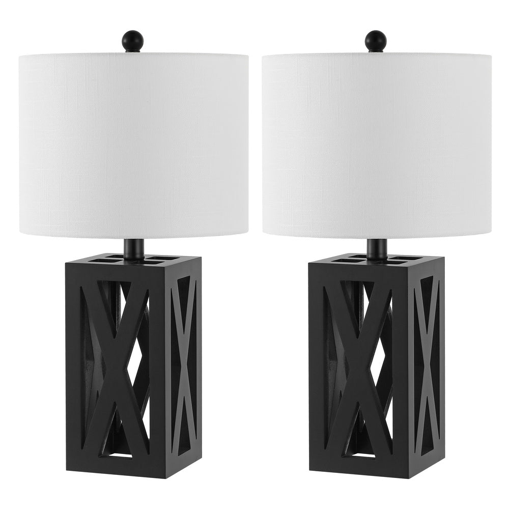 Bullfinch 21.5" Wood LED Table Lamp