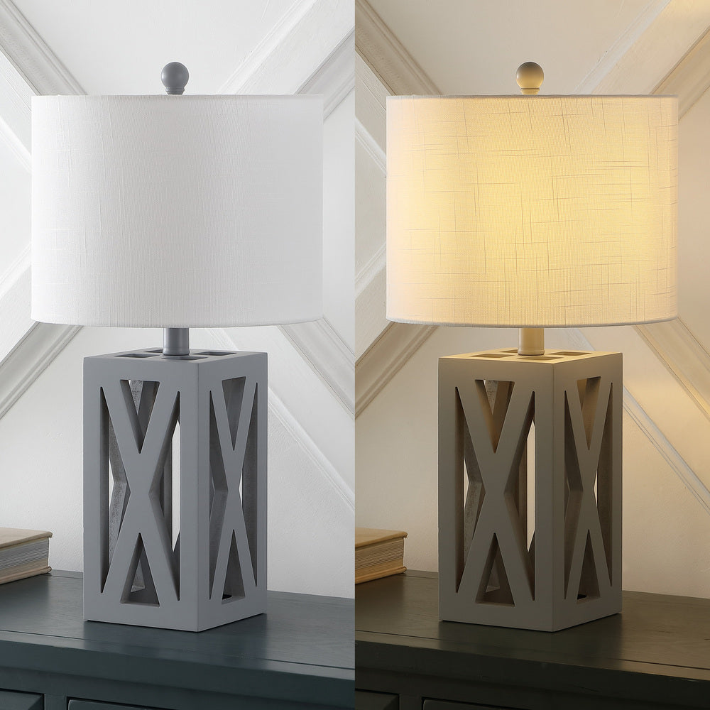 Bullfinch 21.5" Wood LED Table Lamp