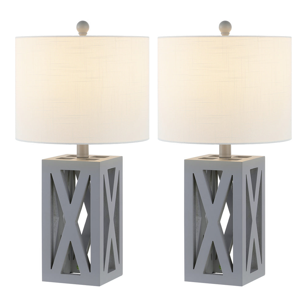 Bullfinch 21.5" Wood LED Table Lamp