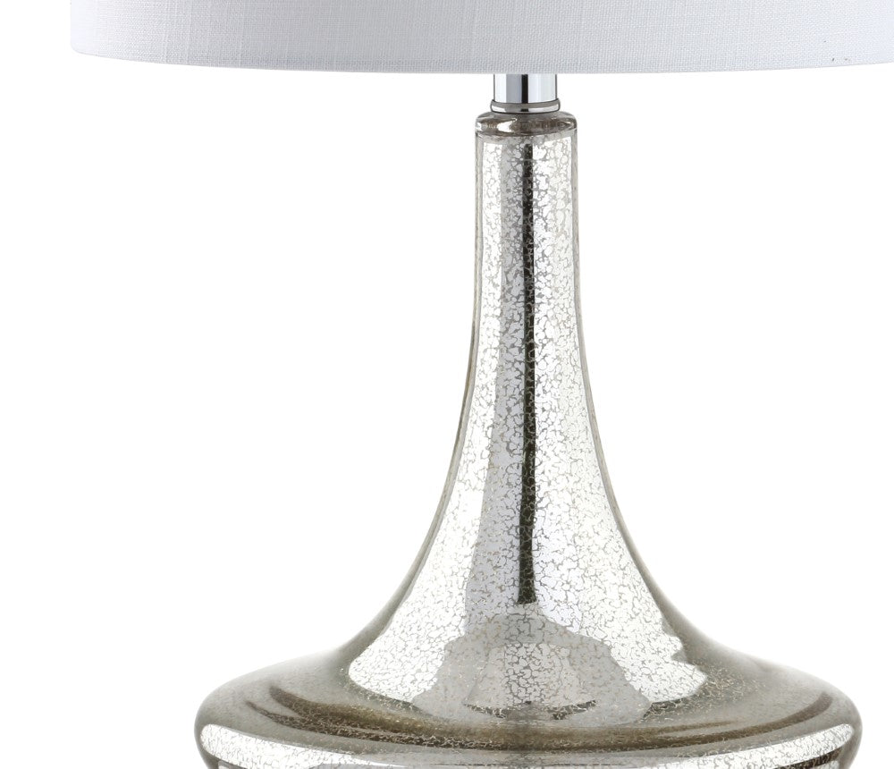 Ace 25.5" Glass Teardrop LED Table Lamp, Set of 2