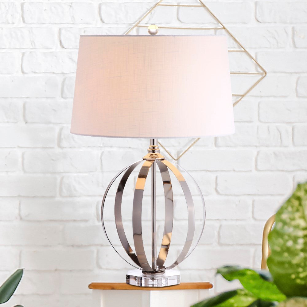 Carl 26" Metal Orb LED Table Lamp