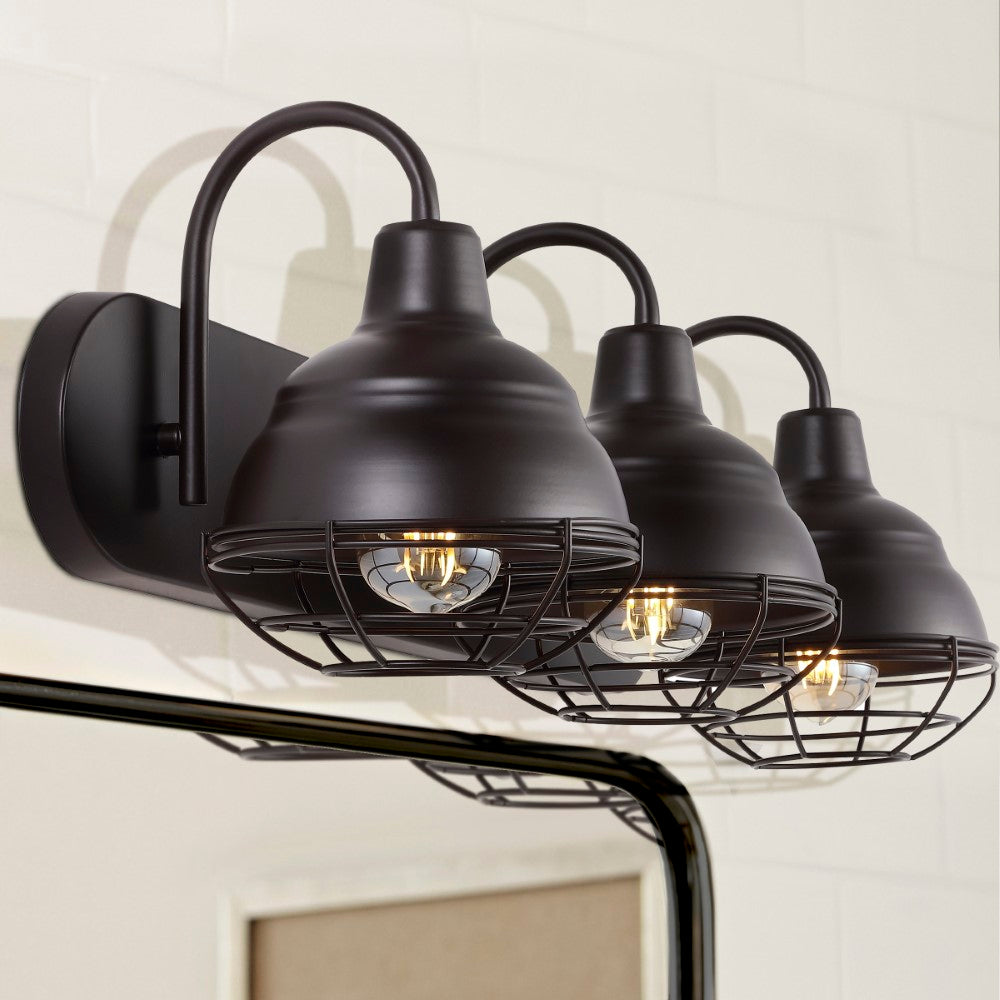 Bridgemoor 24.5" Industrial Farmhouse Iron LED Vanity