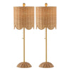 Natural/Brass Gold (Set of 2)