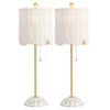 White/Brass Gold (Set of 2)