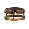 Brown Wood Finished/Oil Rubbed Bronze