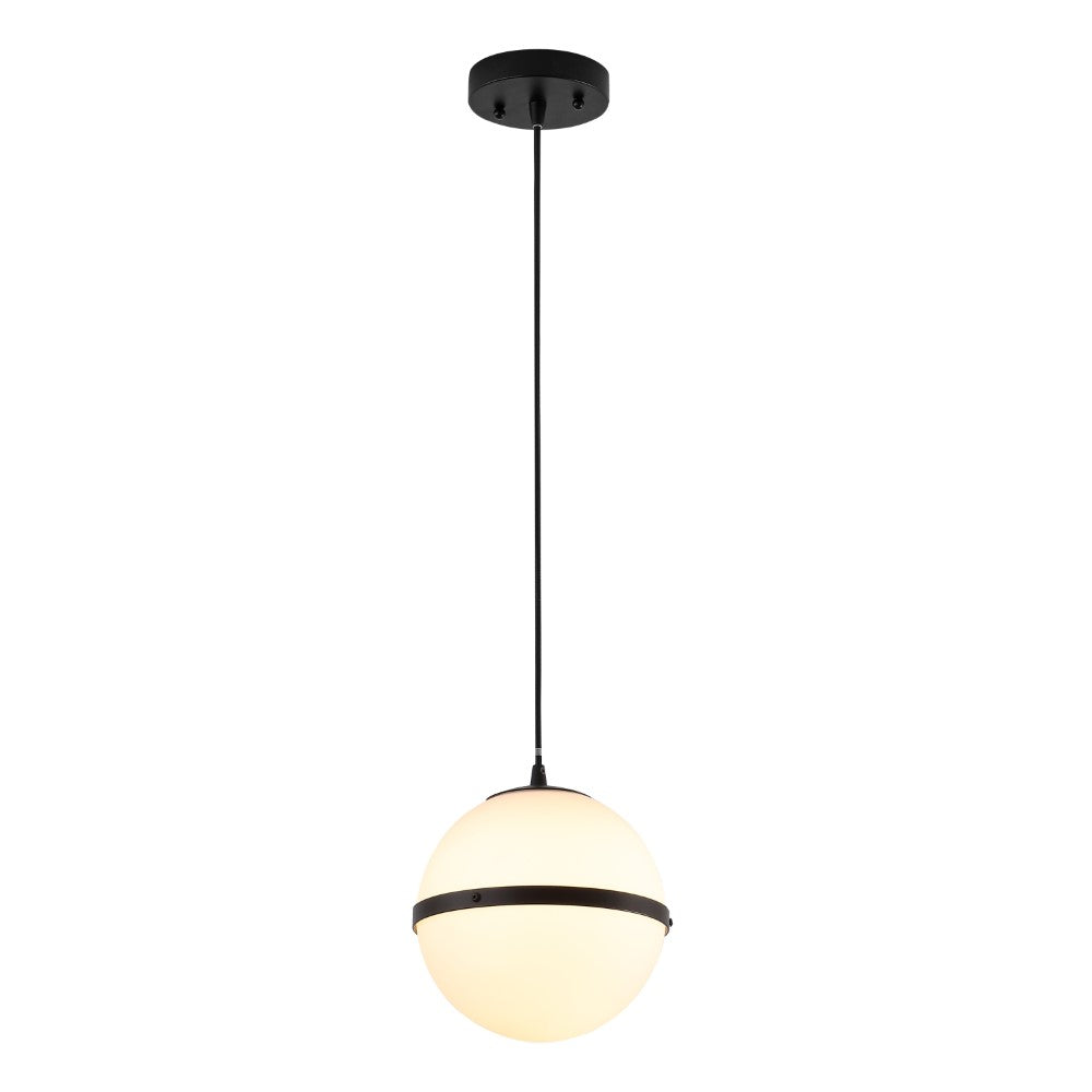 Mango 8" Modern Minimalist Globe LED Pendant Light