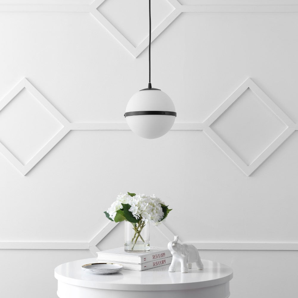 Mango 8" Modern Minimalist Globe LED Pendant Light