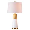 White with Gold Leaf