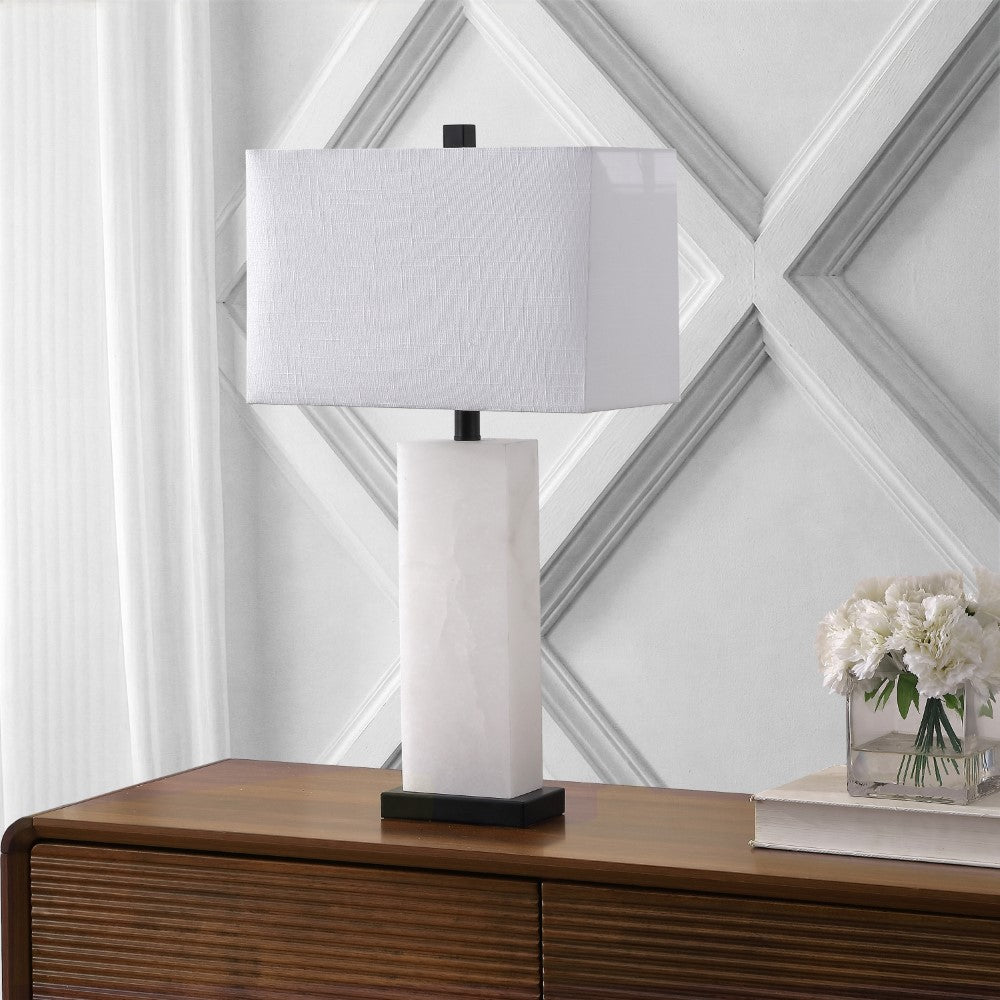 Paxton 27" Alabaster LED Table Lamp
