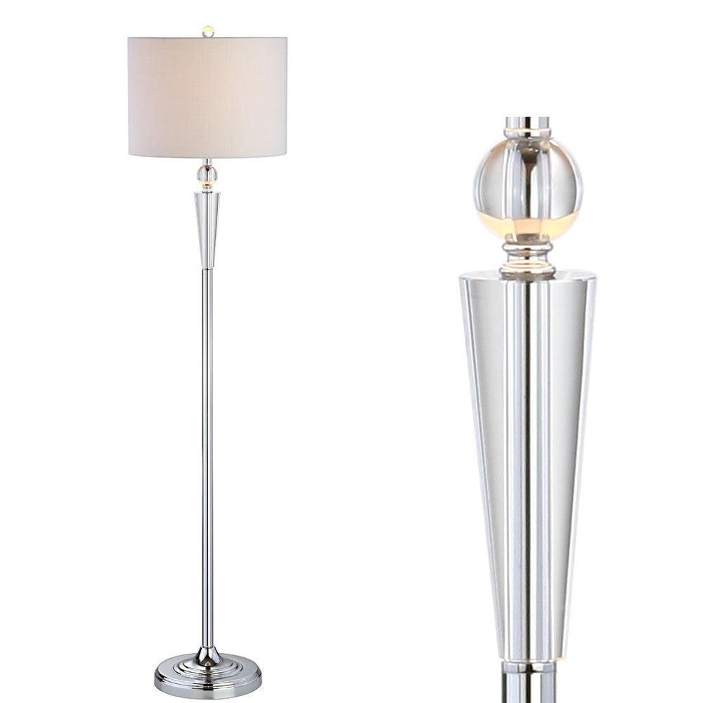 Carolina 59.5" Crystal LED Floor Lamp