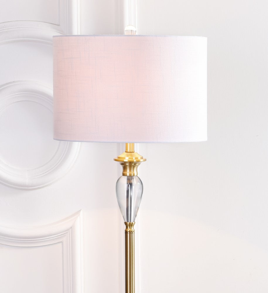 Scott 60" Crystal / Metal LED Floor Lamp