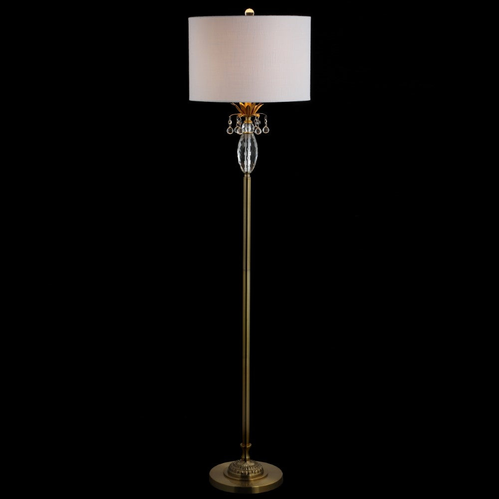 Dylan 61" Crystal / Metal LED Floor Lamp