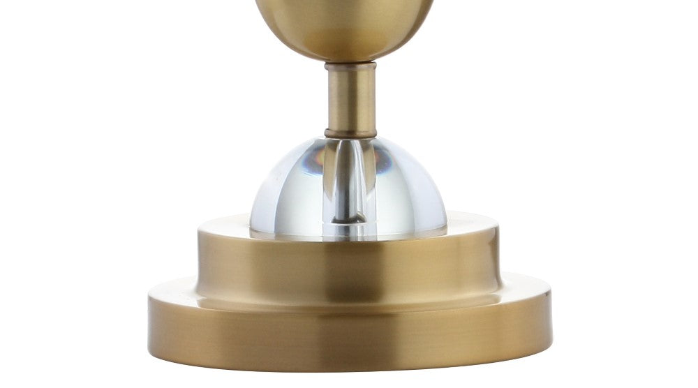 Zoe 27.5" Crystal LED Table Lamp, Set of 2