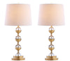 Clear/Brass Gold (Set of 2)