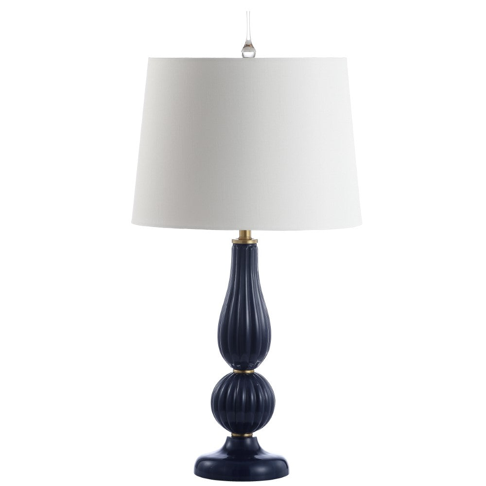 Camden 28" Glass/Metal LED Table Lamp