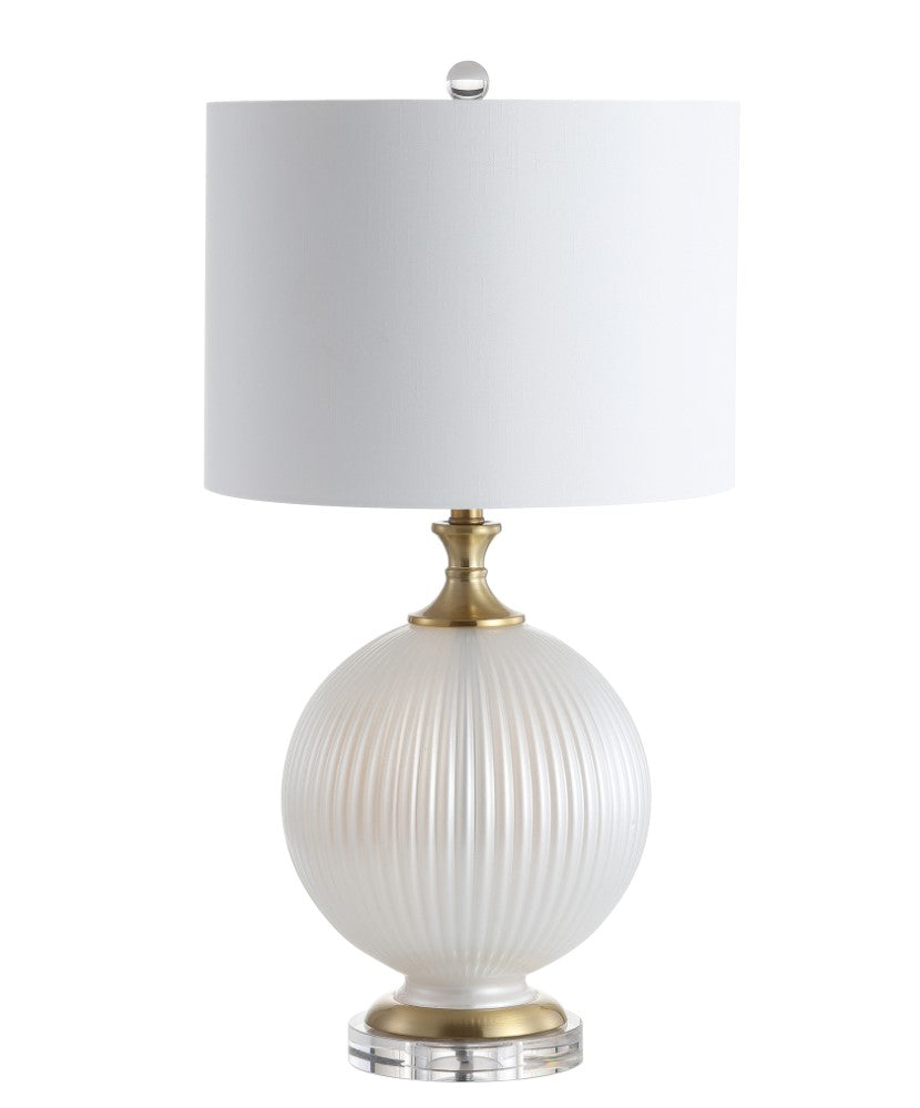 Lapu 26.5" Glass/Crystal LED Table Lamp