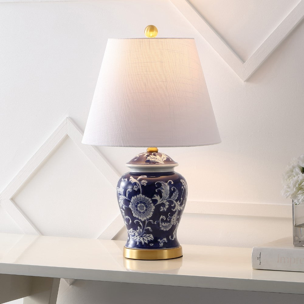 Danny 22" Chinoiserie LED Table Lamp