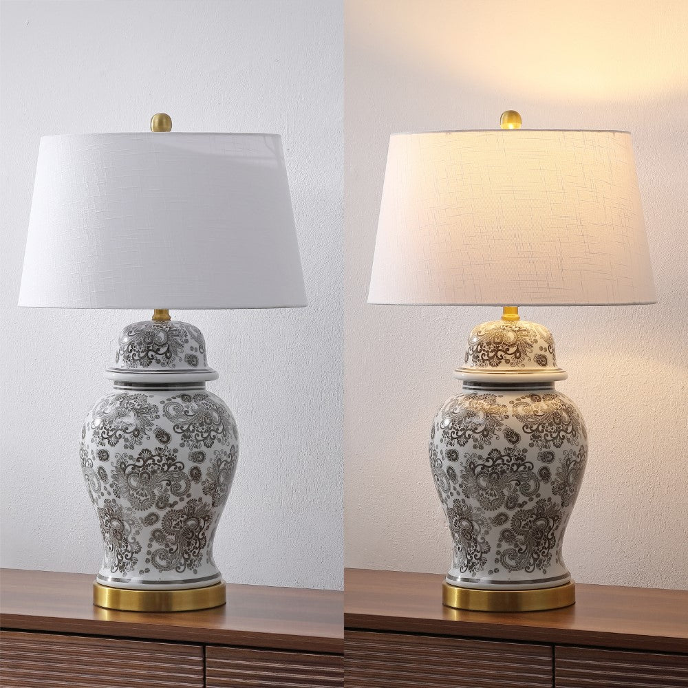 Fabian 29.5" Ceramic LED Table Lamp
