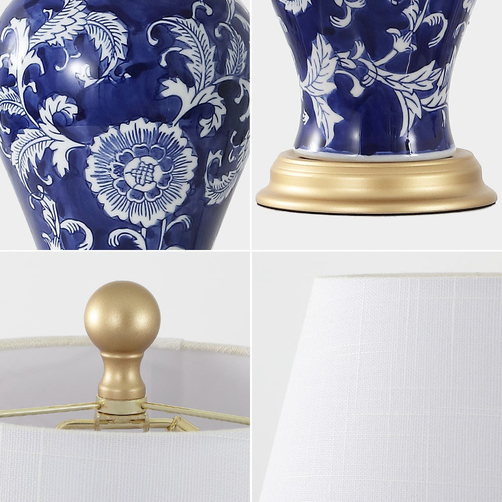 Mina 24" Floral LED Table Lamp