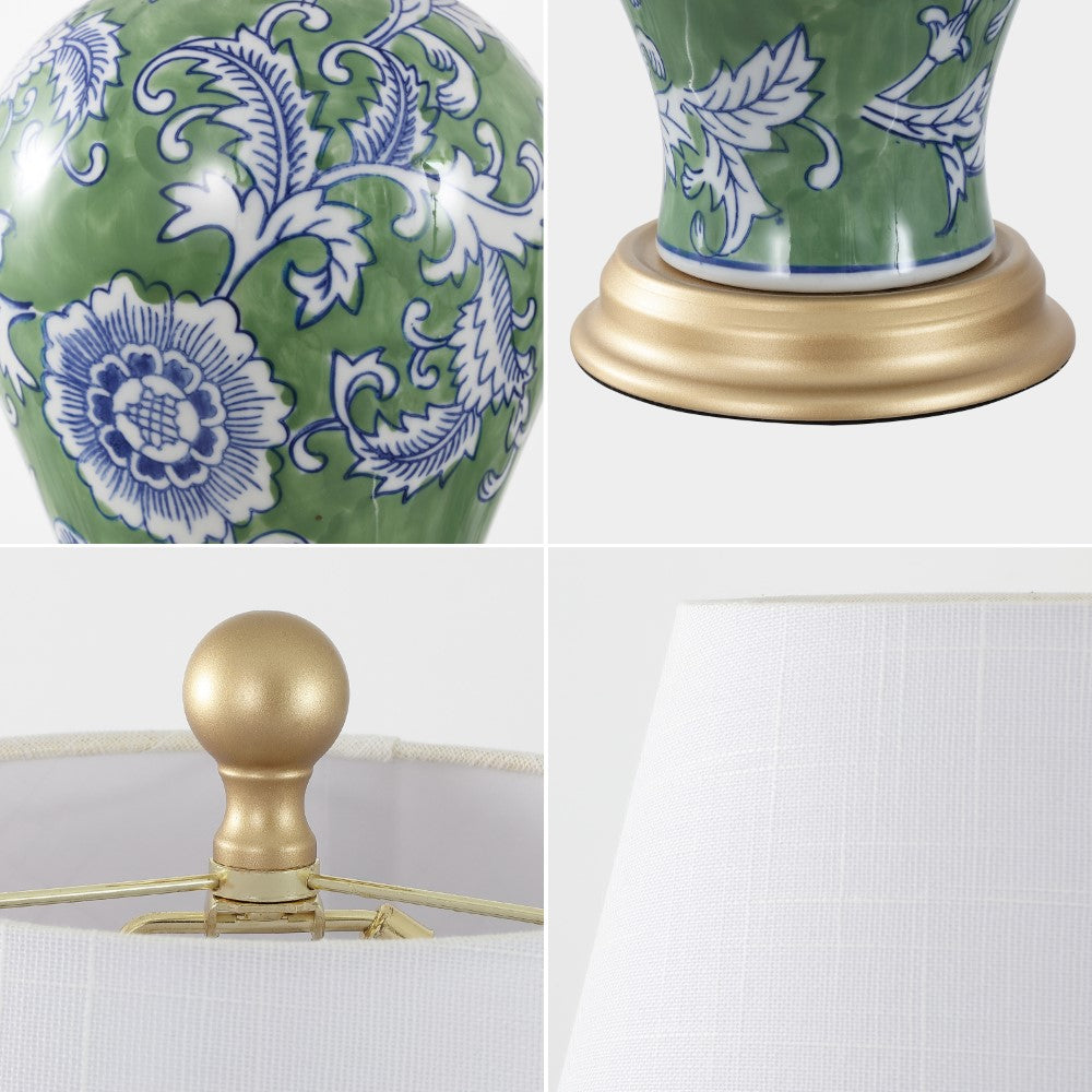 Mina 24" Floral LED Table Lamp