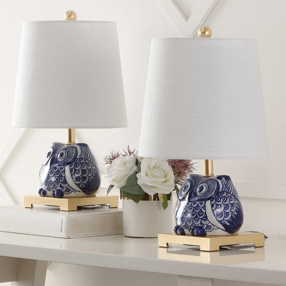Kai 16" Ceramic Mini LED Table Lamp