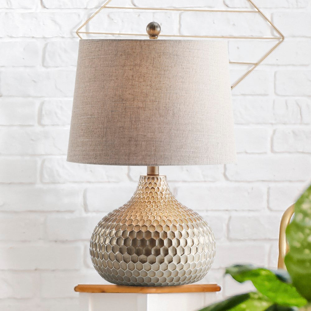 Jace 22" Honeycomb LED Table Lamp