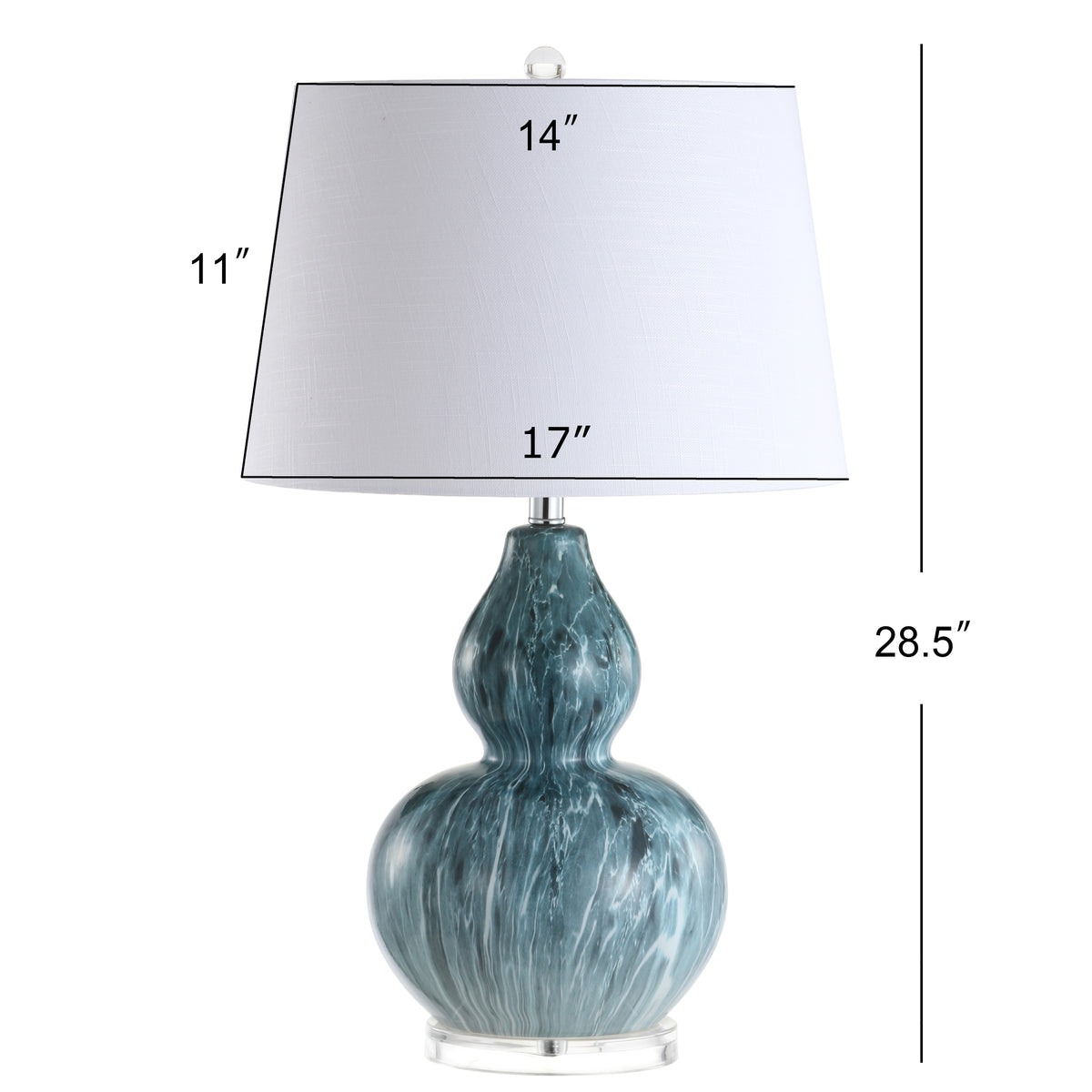 Naya 28.5" Ceramic LED Table Lamp